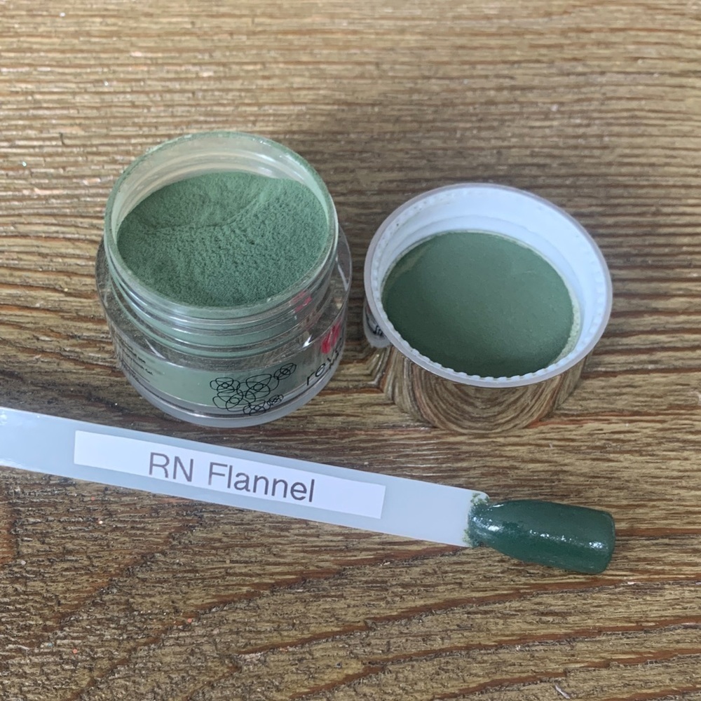 Revel Nail Dip Powder Flannel .5 oz jar